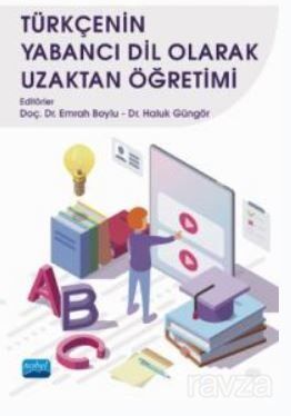Türkçenin Yabancı Dil Olarak Uzaktan Öğretimi - 1