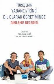 Türkçenin Yabancı / İkinci Dil Olarak Öğretiminde Dinleme Becerisi - 1
