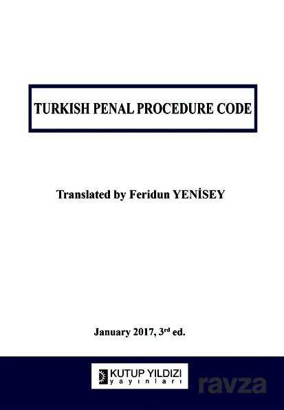 Turkish Penal Procedure Code - Kutup Yıldızı Yayınları