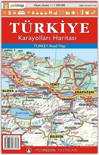 Türkiye Karayolları Haritası - 1