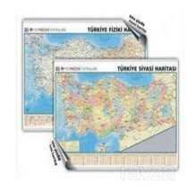 Türkiye Siyasi ve Fiziki Duvar Haritası - 1