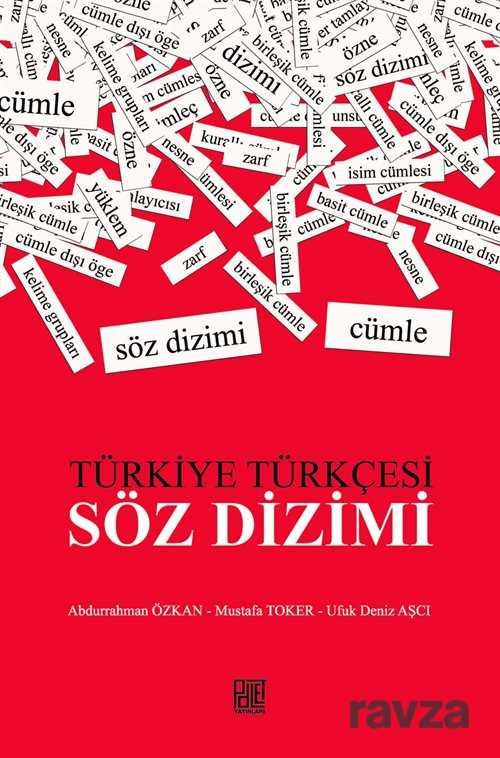Türkiye Türkçesi Söz Dizimi - 1