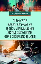 Türkiye'de Beşeri Sermaye ve İşgücü Verimliliğinin Eğitim Düzeylerine Göre Değerlendirilmesi - Ekin Kitabevi Yayınları (Bursa)