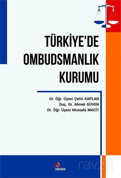 Türkiye'de Ombudsmanlık Kurumu - Kriter Basım Yayın Dağıtım
