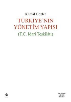 Türkiye’nin Yönetim Yapisi: T.C. Idari Teskilati - 1