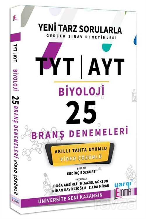 TYT AYT Lemma Biyoloji Video Çözümlü 25 Branş Denemeleri - 1