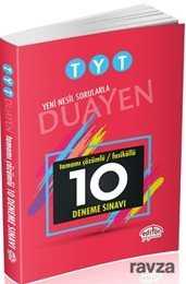 TYT Duayen Çözümlü 10 Fasikül Deneme Sınavı - 1