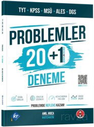 TYT KPSS MSÜ ALES DGS Problemler 20+1 Deneme - KR Eğitim Yayınları