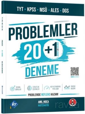 TYT KPSS MSÜ ALES DGS Problemler 20+1 Deneme - KR Eğitim Yayınları