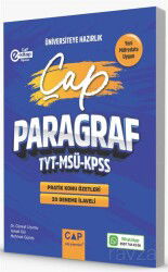 TYT MSÜ KPSS Türkçe Anlam Bilgisi Üniversiteye Hazırlık 20 Deneme İlaveli - Çap Yayınları