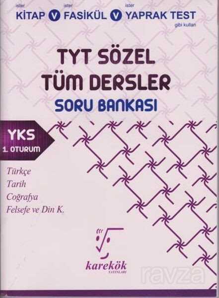 TYT Sözel Tüm Dersler Soru Bankası - 1