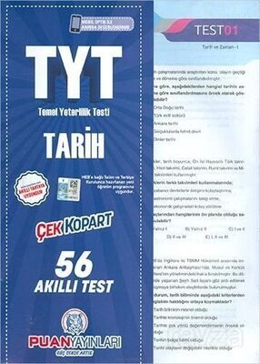 TYT Tarih Yaprak Test - 1