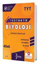 TYT Testmatik Biyoloji Deneme Sınavları Yayınları - Bilinçsel Yayınları
