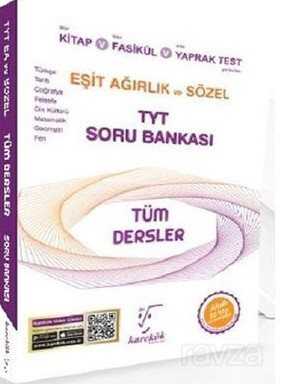 TYT Tüm Dersler Eşit Ağırlık ve Sözel Soru Bankası - Karekök