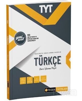 TYT Türkçe Ders İşleme Föyü - 1