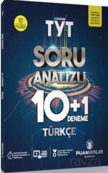 TYT Türkçe Soru Analizli 10+1 Deneme - 1