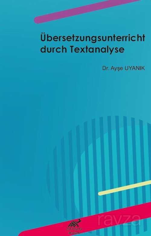 Übersetzungsunterricht Durch Textanalyse - Paradigma Akademi Yayınları (Edirne)