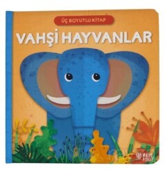 Üç Boyutlu Kitap- Vahşi Hayvanlar - Masalperest