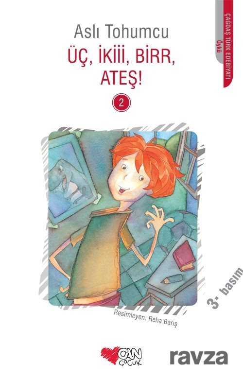 Üç, İkii, Birr, Ateş! -2 - Can Çocuk Yayınları