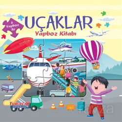 Uçaklar Yapboz Kitabı - Yumurcak Yayınları