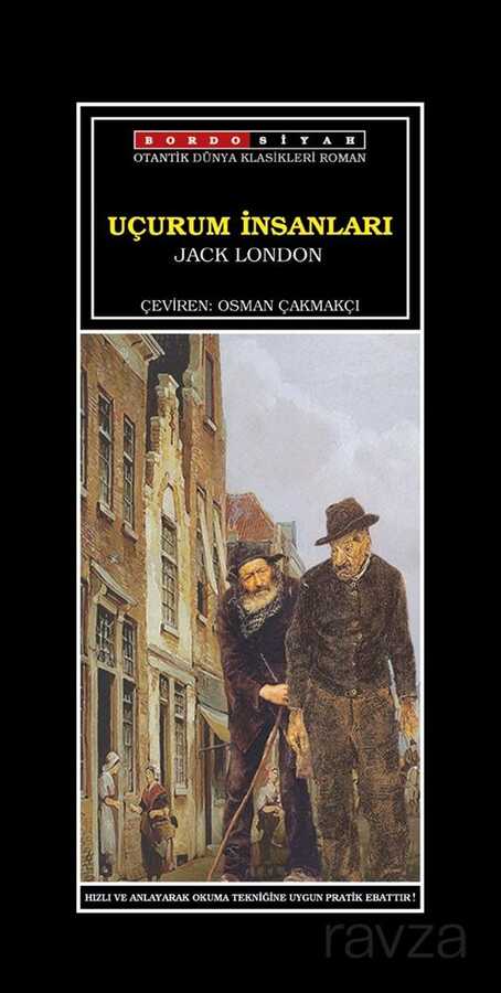 Uçurum İnsanları - Bordo Siyah