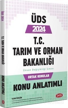 ÜDS T.C. Tarım ve Orman Bakanlığı Ünvan Değişikliği Sınavı Ortak Konular Konu Anlatımlı - 1