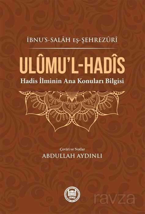 Ulumi'l Hadis - M.Ü. İlahiyat Fak. Vakfı Yayınları