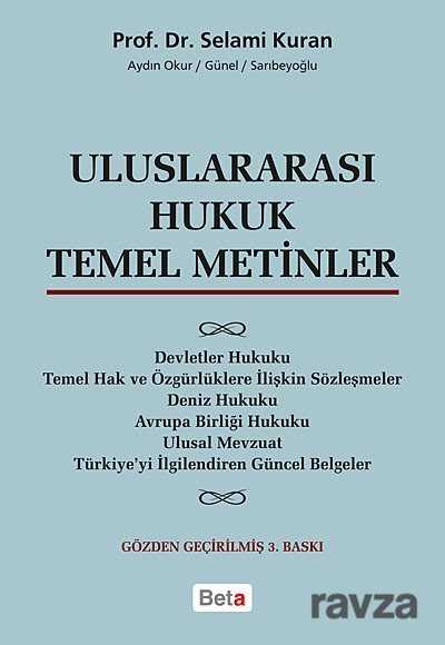 Uluslararası Hukuk Temel Metinler - 1