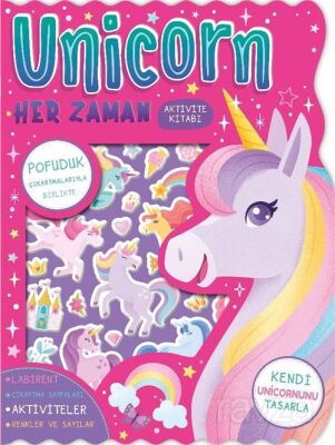 Unicorn Her Zaman Çıkartmalı Aktivite Kitabı - 1