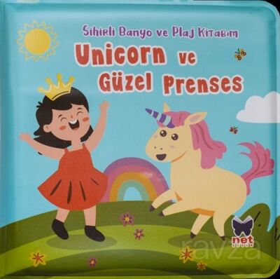 Unicorn ve Güzel Prenses / Sihirli Banyo ve Plaj Kitabım - 1