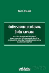 Ürün Sorumluluğunda Ürün Kavramı - On İki Levha Yayıncılık