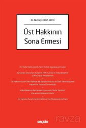 Üst Hakkının Sona Ermesi - Seçkin Yayıncılık
