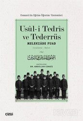 Usuli Tedris ve Tederrüs (Osmanlı'da Eğitim-Öğretim Yöntemleri) - Çizgi Kitabevi