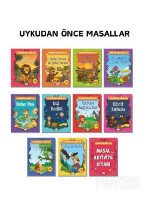 Uykudan Önce Masallar Seti (10 Kitap +1 Aktivite Takım) - 1