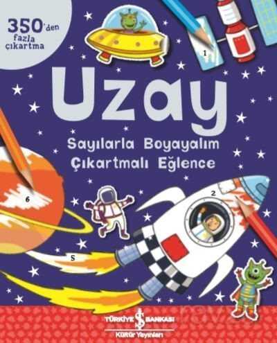 Uzay / Sayılarla Boyayalım Çıkartmalı Eğlence - 1