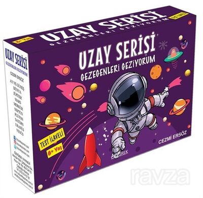 Uzay Serisi Gezegenleri Geziyorum (Kutulu 10 Kitap - Renkli - Resimli - Test İlaveli) - 1