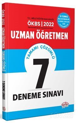 Uzman Öğretmen Tamamı Çözümlü 7 Deneme Sınavı - 1