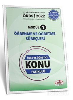 Uzman ve Başöğretmen Modül 1 Öğrenme Ve Öğretme Süreçleri Özet ve Öğretici Konu Fasikülü - 1