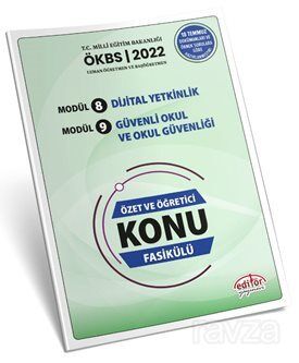 Uzman ve Başöğretmen Modül 8 Dijital Etkinlik - Modül 9 Güvenli Okul Ve Okul Güvenliği Özet Ve Öğret - 1