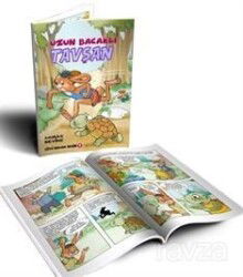 Uzun Bacaklı Tavşan (Oku ve Boya - Çizgi Roman) - Bordo Ressam