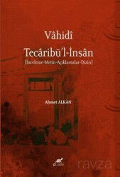 Vahidî Tecaribü'l-İnsan [İnceleme-Metin-Açıklamalar-Dizin] - Paradigma Akademi Yayınları