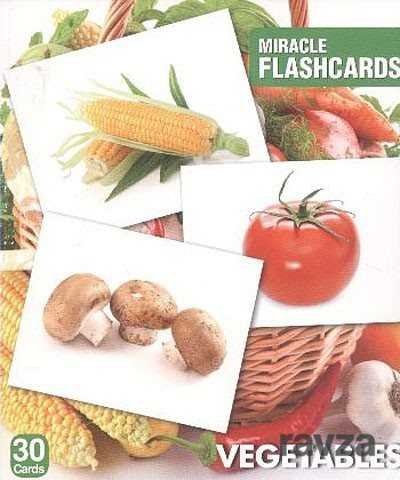 Vegetables Miracle Flashcards (30 Cards) - 1