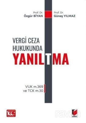 Vergi Ceza Hukukunda Yanıl(t)ma - 1