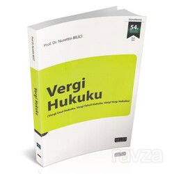 Vergi Hukuku - Savaş Yayınları