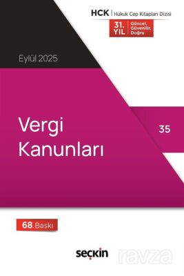Vergi Kanunları (Cep Kitabı) - 1