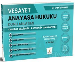 Vesayet Anayasa Hukuku Konu Anlatımı - 1