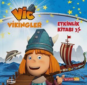 Vikingler Etkinlik Kitabı 2 / Boya Yaz Çiz Bul - 1