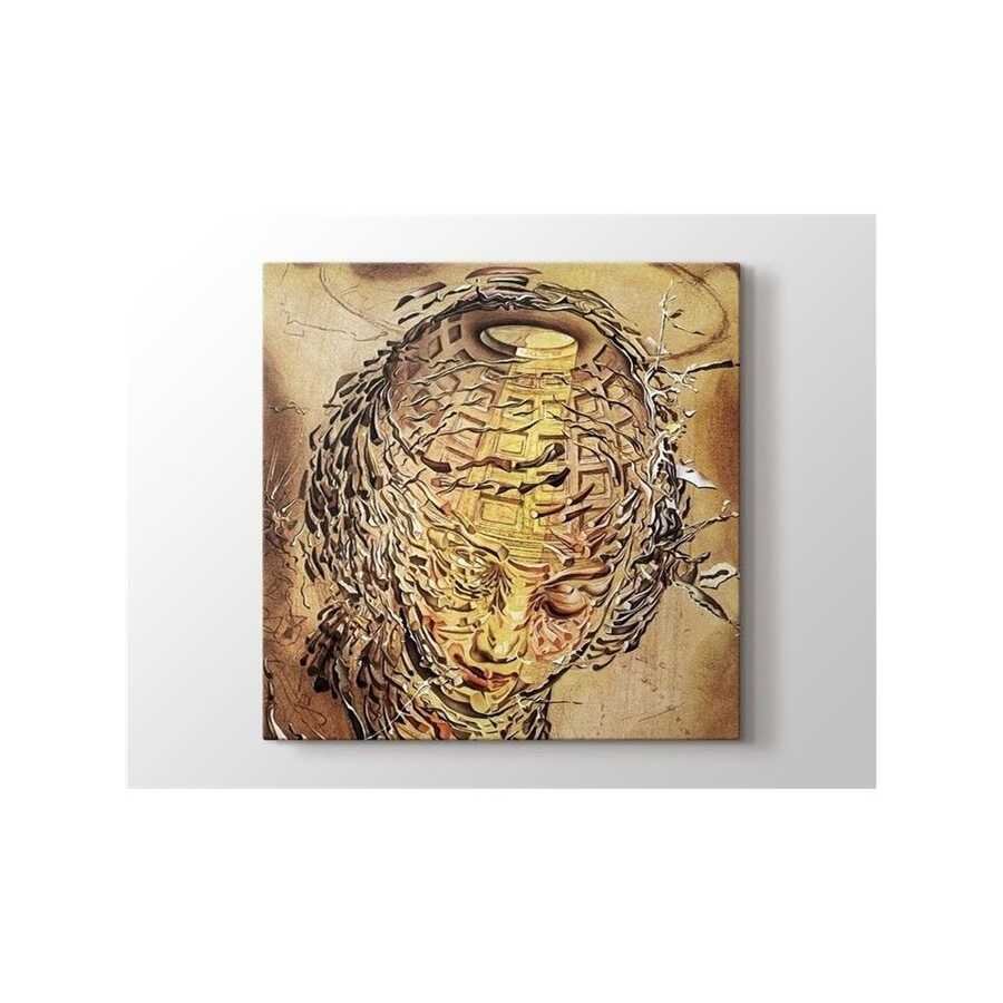 Salvador Dali Raphaelesque Head Exploading Tablo |50 X 70 cm| - 1
