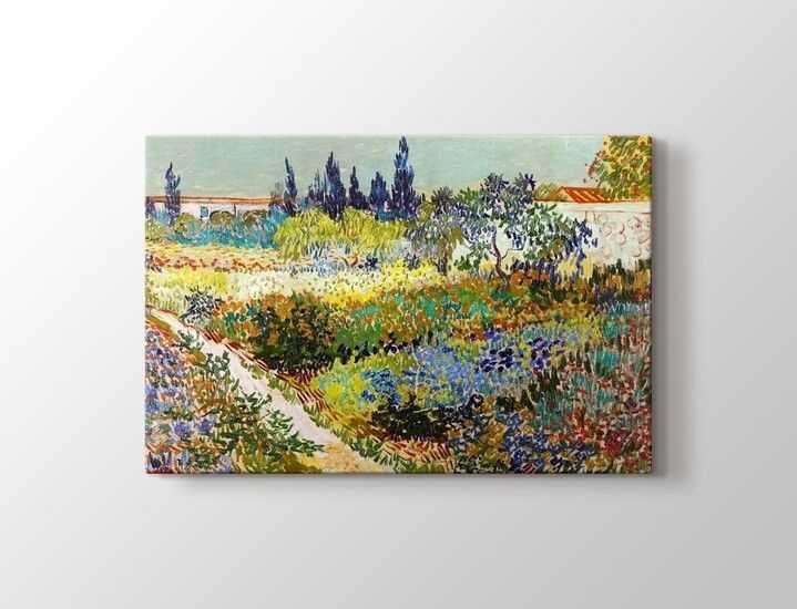 Vincent van Gogh - Garden at Arles Tablo |60 X 80 cm| - 1