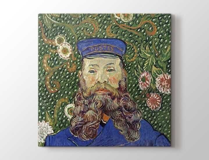 Vincent van Gogh - Portrait of Joseph Roulin Tablo |80 X 80 cm| - 1
